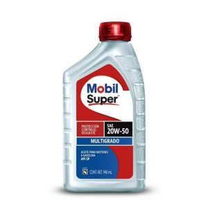 7501116201983 C4-006 ACEITE MULTIGRADO 20W50 MOBIL SUPER 946ML Nivel C4