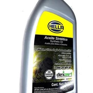 7501748696911 B2-003 ACEITE HELLA SINTETICO SEA 0W-20/5 NIVEL B2