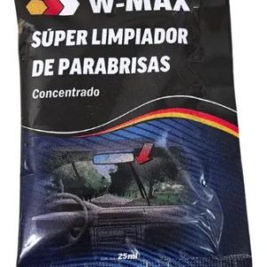 7509861261030 EXIB_004 W-MAX SUPER LIMPIADOR DE PARABRISAS  CONCENTRADO 25ML EXIBIDOR